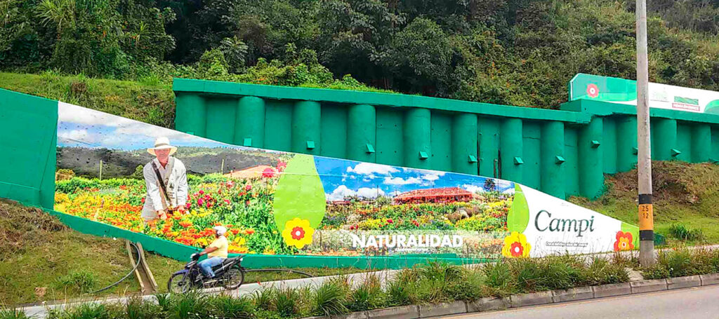 mural en vía pública murarte campi